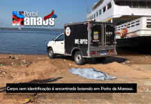 Polícia – Corpo sem identificação é encontrado boiando em Porto de Manaus.