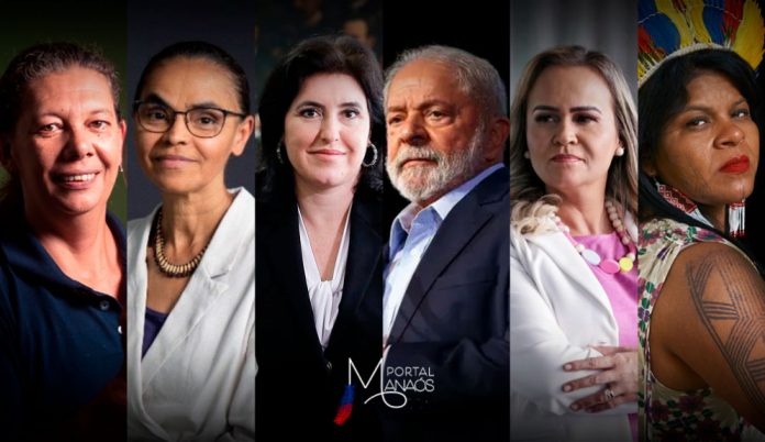 Lula e ministras