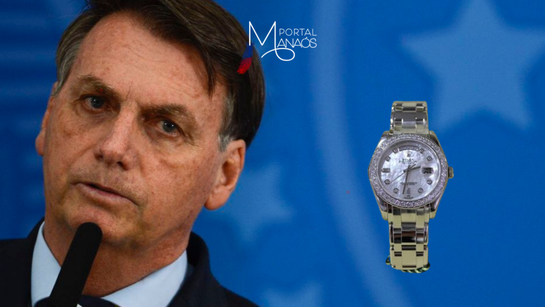 Jair Bolsonaro teria ganhado Rolex de Diamante durante viagem a Arábia Saudita