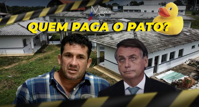Manacapuru - escolas abandonadas - descaso Abandono - Escolas - Manacapuru - Beto D'Ângelo - Bolsonaro