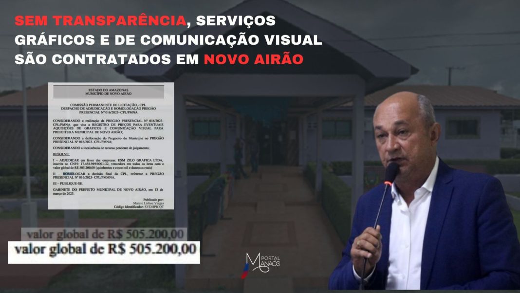 Novo Airão - Sem transparência - Frederico Jr