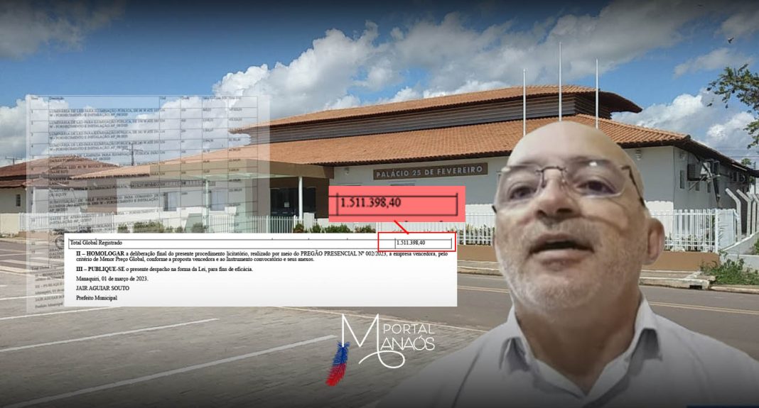 Empresa de construção ‘favorita’ ganha mais um contrato milionário com prefeitura de Manaquiri