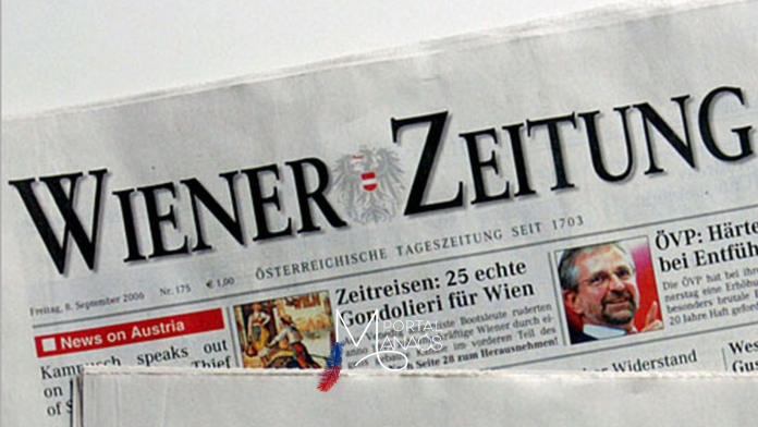 Jornal ‘Wiener Zeitung ‘- Um dos jornais mais antigos do mundo deixará de publicar a edição impressa