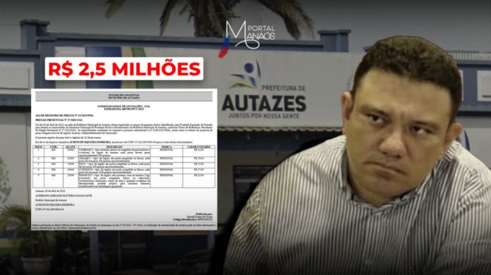 Prefeitura de Autazes - Compra de peixe - prefeito Andreson Cavalcante Prefeitura de Autazes - Compra de peixe - prefeito Andreson Cavalcante
