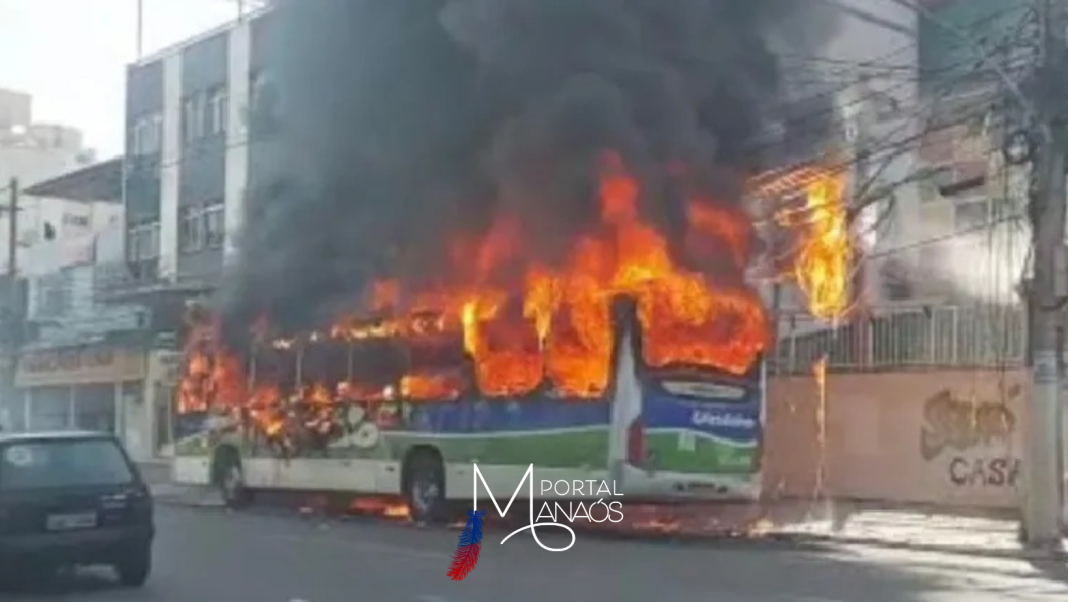 Homem ateia fogo em passageiros dentro de ônibus no Rio; criança de 4 anos tem 90% do corpo queimado