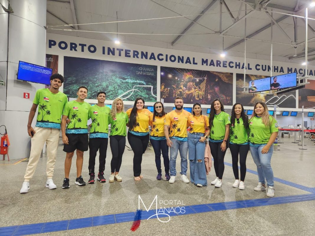 Amazonenses desembarcam em São Luís (MA) para disputar os Jogos Universitários de Praia
