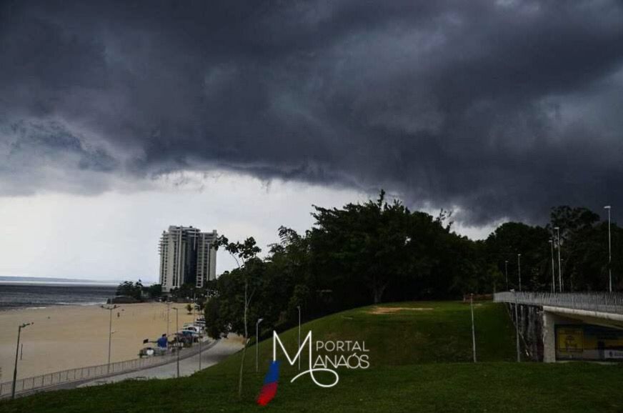 Chuvas fortes: Semana inicia com alerta de temporais para Manaus
