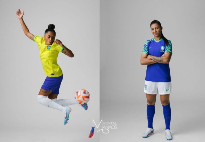 capa uniforme feminino Seleção brasileira feminina terão short com proteção para vazamentos