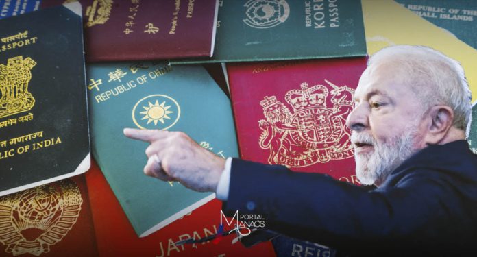 CAPA PASSAPORTE Lula retorna a exigência de visto para o Japão, Austrália, EUA e Canadá