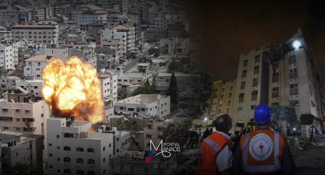 Cresce o número de pessoas mortas na Faixa de Gaza para 21 após bombardeios de Israel
