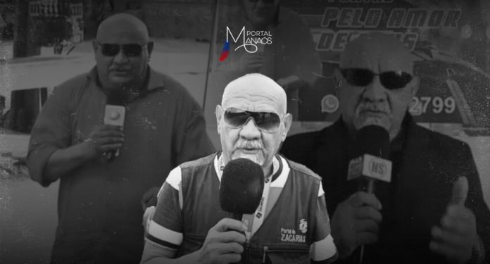 capa luto Morre aos 64 anos o repórter policial Nonato Silva em Manaus