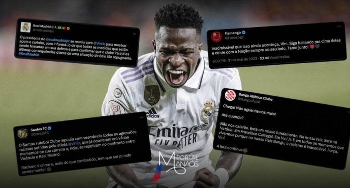 capa manaós (1) Vini Jr mais uma vez é alvo ataques racistas na La Liga; especialista comenta caso