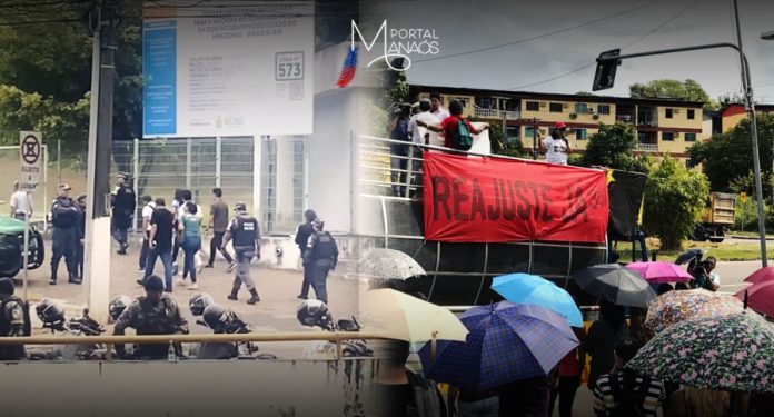 greve capa Professores rejeitam reajuste salarial de 14% proposto pelo governo e greve deve continuar no AM