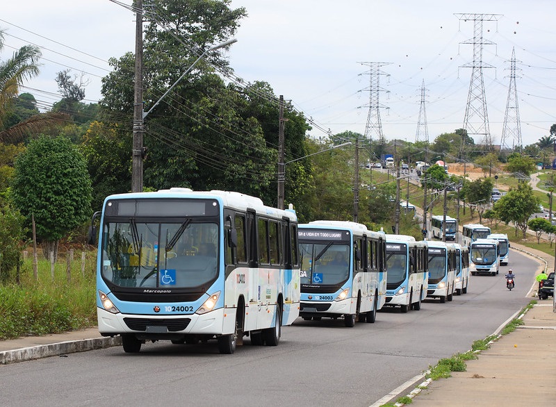 Mais 22 ônibus novos foram entregues pela Prefeitura de Manaus