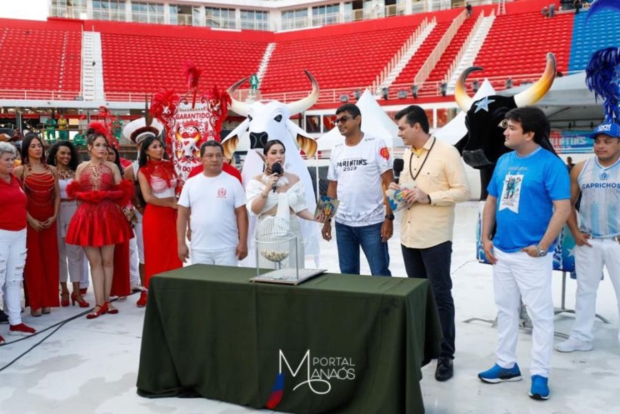 Ordem de apresentação dos bumbás é definida em sorteio na arena