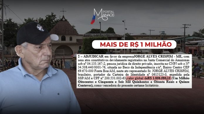 capa fonte boa Sem detalhamento, contrato milionário para serviços de engenharia é fechado por prefeitura de Fonte Boa