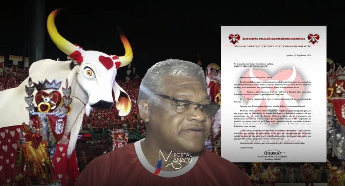 capa garantido Presidente do Boi Garantido, Antônio Andrade ameaça tirar o bumbá da disputa do festival