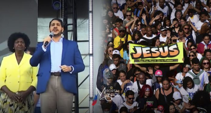 Marcha pra Jesus em SP termina em vaia; veja video