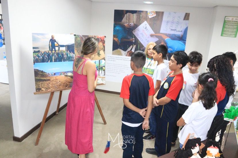 Exposição reforça compromisso com a educação ambiental na rede municipal