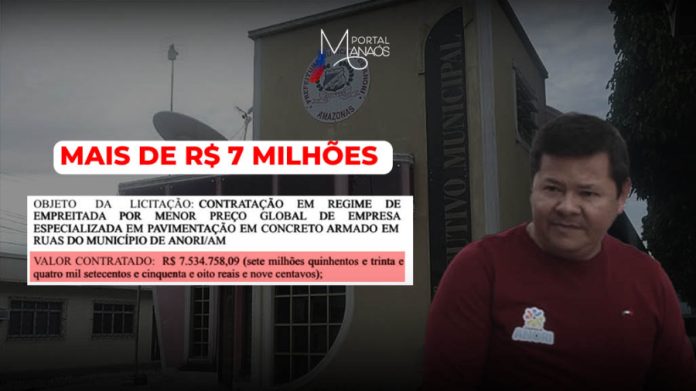 capa regis 2 Sem informar quais ruas serão asfaltadas, Prefeitura de Anori irá gastar mais de 7 milhões em pavimentação