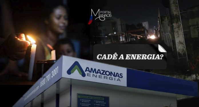 capa sem energia As fortes chuvas que atingiram o estado do Amazonas durante a madrugada causaram a falta de energia elétrica em 60 bairros de Manaus, na manhã deste sábado (4). O apagão foi ocasionado pelo desligamento da linha de transmissão LECHUGA-MANAUS, que pertence ao Sistema Interligado Nacional-SIN.