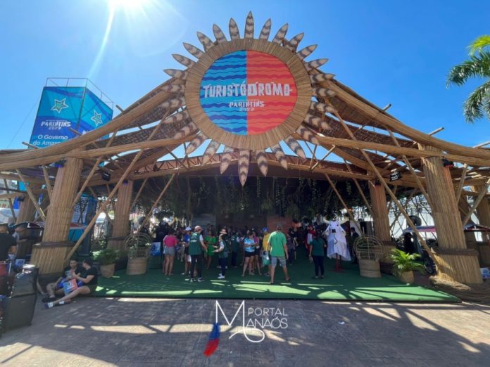 capa turistodromo '#SouManaus Passo a Paço 2023' é divulgado no ‘Turistódromo’ em Parintins