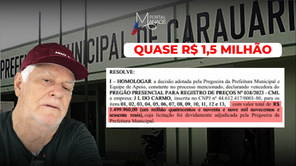 Prefeitura de Carauari quer pagar quase R$ 1,5 milhões em estrutura para shows