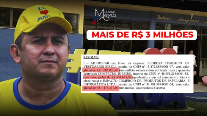 capa juruá 2 Em Juruá, Prefeito irá gastar mais de R$ 3 milhões em material gráfico sem detalhar destinação