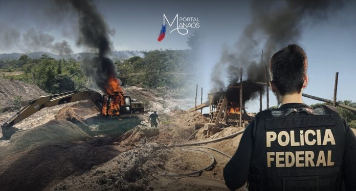 Operação Retomada visa combater a extração ilegal de minérios Operação da PF pretende avaliar níveis de contaminação por mercúrio em Terra Indígena Yanomami