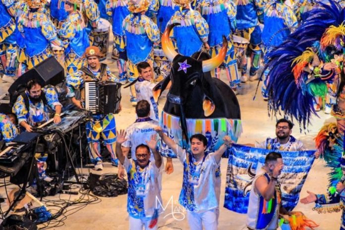 festa da vitória caprichoso capa Caprichoso comemora bicampeonato no Sambódromo neste sábado, 8/7
