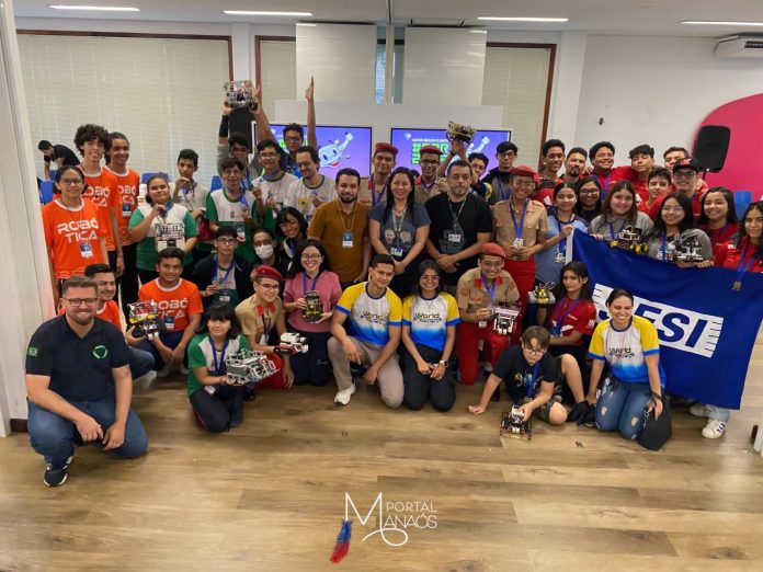 UEA - SESI Academia Stem/UEA sedia etapa estadual da Olimpíada Brasileira de Robótica