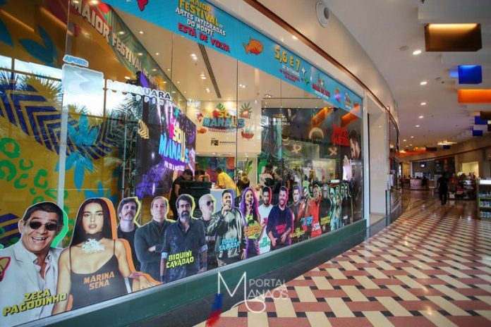 espaço sou manaus Prefeitura inaugura espaço #SouManaus 2023 em shopping da Capital
