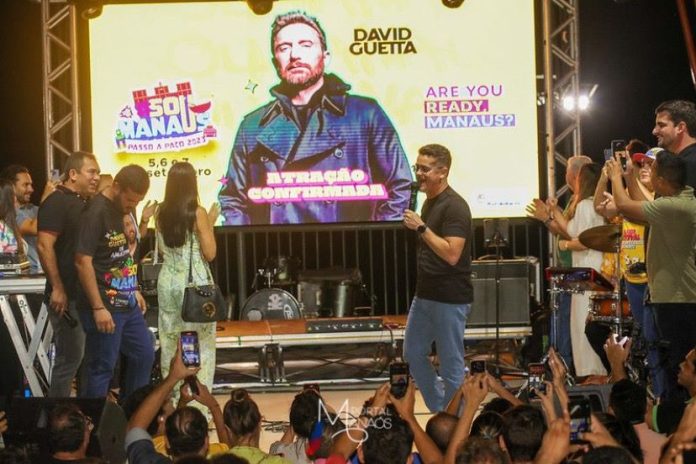 sou manaus - david Prefeitura abre primeiro dia do #SouManaus 2023 com David Guetta e mais 22 atrações musicais locais