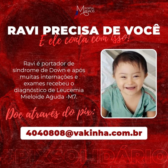 VAKINHA Ravi Veja como ajudar vakinha em prol do tratamento de Ravi ‘Anjo guerreiro’