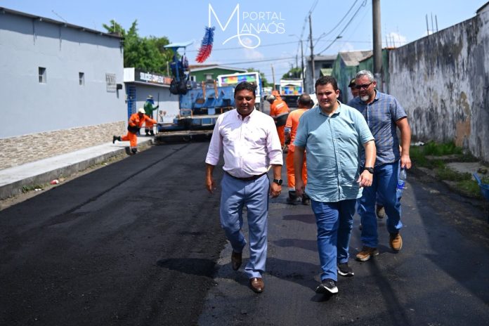 caio andré Após reivindicações de moradores, ruas do Dom Pedro são recapeadas