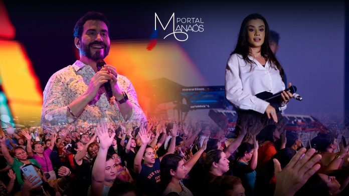 capa sou manaus gospel #SouManaus2023 encerra com celebração cristã e muito louvor