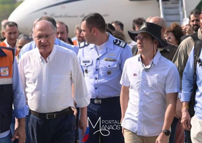 alcmin david Para tratar da crise hídrica no AM, David Almeida e vice-presidente Alckmin se reúnem hoje