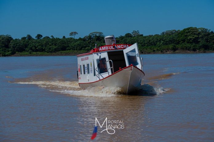 ambulancha Justiça atende ação do MPAM para implantação do SAMU em Atalaia do Norte