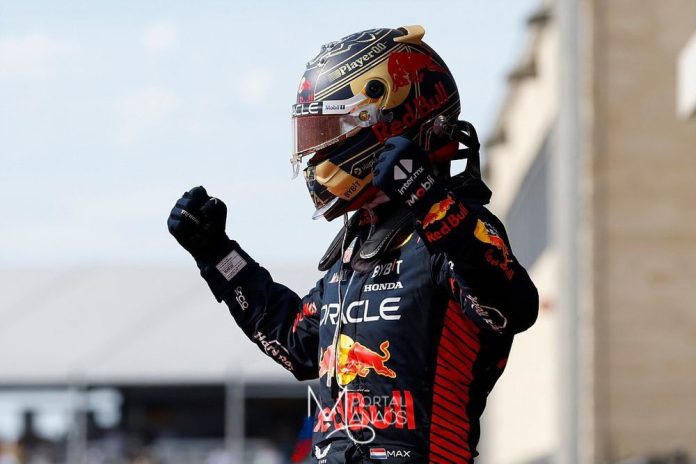 verstappen Campeão Verstappen vence a corrida 1 dos EUA após largar na 6ª posição