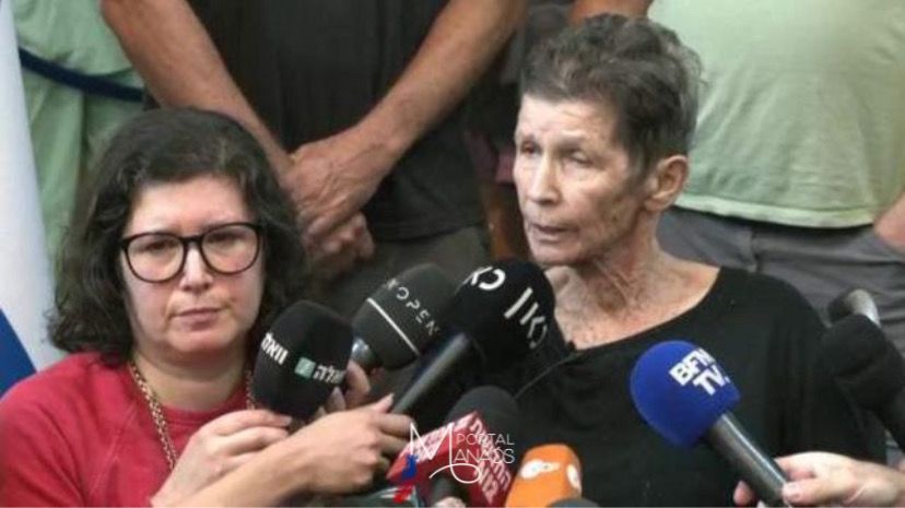Refém idosa que foi libertada pelo Hamas declara: “Passei por um inferno”