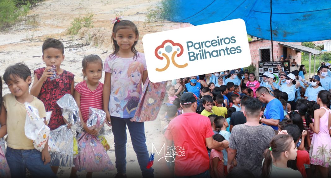 Associação Parceiros Brilhantes realiza neste domingo, 8/10, o Dia das Crianças para crianças carentes em Manaus
