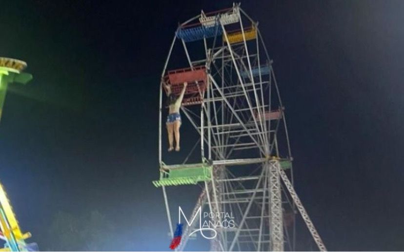 Adolescente vítima de acidente em parque de diversões recebe alta em Manaus
