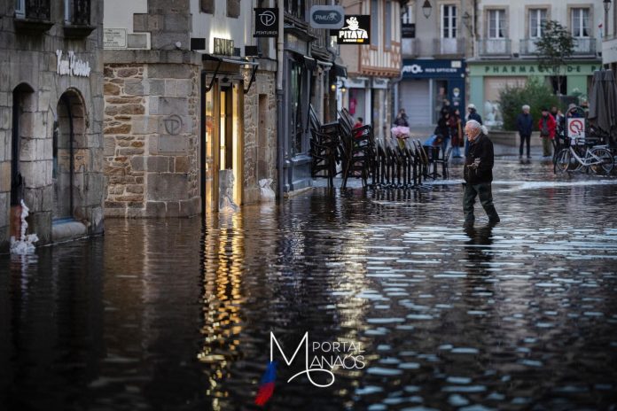 tempestade frança Tempestade Ciarán deixa países da Europa em alerta vermelho