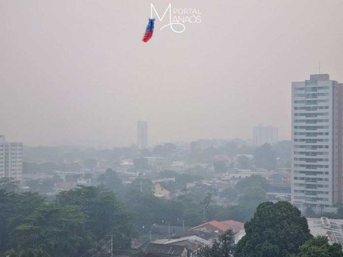 fumaça manaus Manaus segue encoberta por fumaça nesta segunda (6/11), com qualidade do ar em nível “muito ruim”