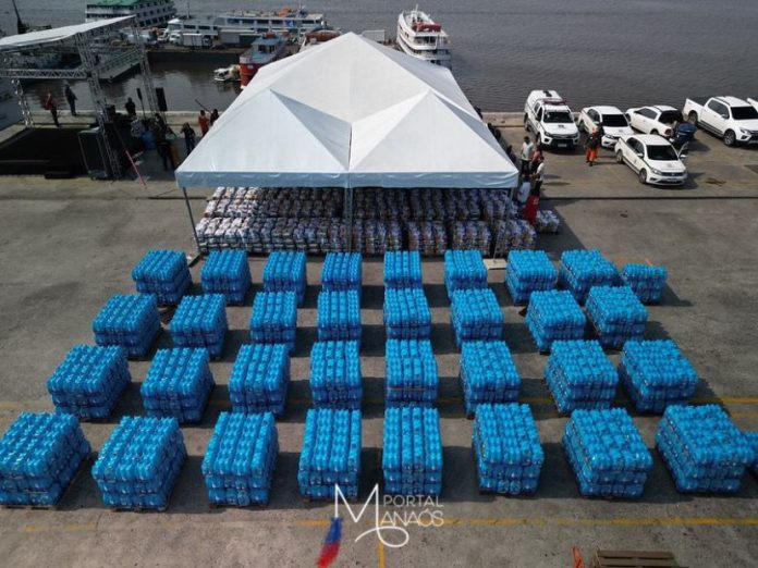 estiagem Prefeito anuncia segunda fase da operação ‘Estiagem’ beneficiando 81 comunidades ribeirinhas