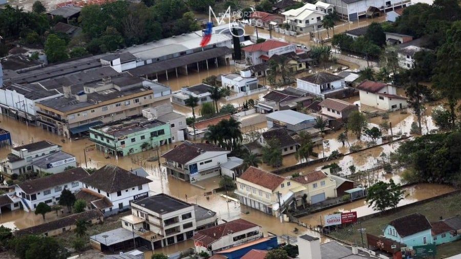 Santa Catarina registra mortes após fortes chuvas no estado