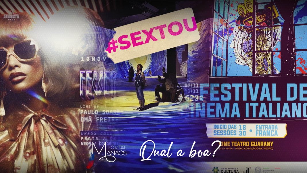 ‘Qual a boa de hoje’ – Agenda cultural para esta sexta, 10/11; Confira!