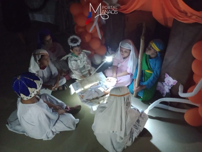 capa crianças natal SES-AM realiza ação natalina para crianças pacientes da Policlínica Codajás