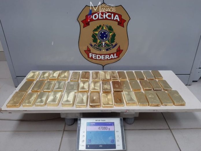 mpf ouro MPF denuncia à Justiça homens presos em Manaus com 47 kg de ouro de garimpo ilegal