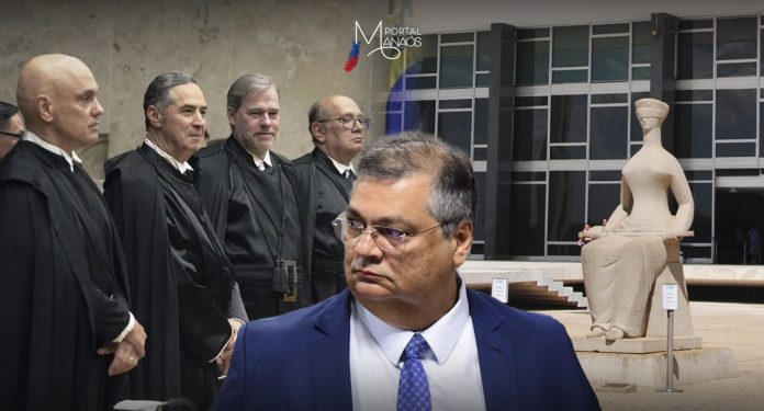 capa dino manaós Flávio Dino tem indicação ao STF aprovada por STF